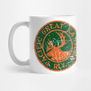 Distressed Pacific Great Eastern Railway Mug